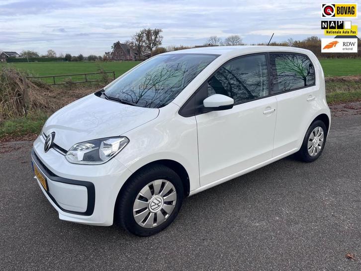 Volkswagen Up! 1.0, camera, cruise control, pdc, 1e eig, Auto's, Volkswagen, Bedrijf, Te koop, up!, ABS, Achteruitrijcamera, Airbags