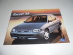 brochure Ford Escort modellen 1995, Ophalen of Verzenden, Nieuw, Overige merken