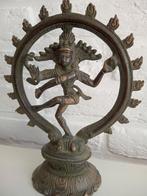 Shiva beeldje in zuiver brons. Boeddha beeld., Antiek en Kunst, Ophalen of Verzenden