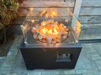 Nette “ Happy Cocooning “ vuurtafel compleet, Ophalen, Zo goed als nieuw