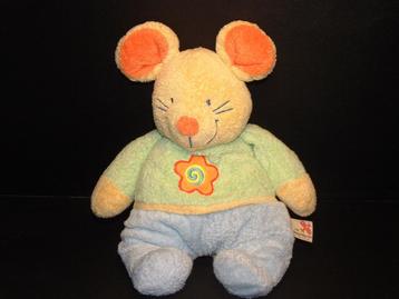 NICOTOY MUIS UIT THE BABY COLLECTION ZACHTE BADSTOF  beschikbaar voor biedingen