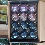 Gekleurde glazen kerstballen, Diversen, Kerst, Ophalen, Zo goed als nieuw