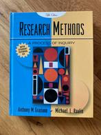Research methods, Anthony m graziano, Overige wetenschappen, Ophalen of Verzenden, Zo goed als nieuw