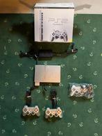 PlayStation 2, Spelcomputers en Games, Gebruikt, Ophalen of Verzenden, Original, Met 3 controllers of meer