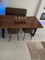 Eethoekset: Eiken tafel, bank & stoelen, Huis en Inrichting, Ophalen of Verzenden