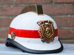 Brandweerhelm brandweer Nederland Rotterdam Kraaijer, Verzamelen, Ophalen of Verzenden, Landmacht, Nederland, Embleem of Badge