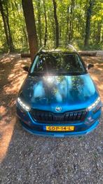 Skoda Kamiq 1.0 TSI Greentech 115pk 2021 Blauw, Auto's, Skoda, Voorwielaandrijving, 1131 kg, USB, Blauw