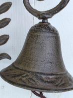 DEURBEL / VOGEL MET UITSLAANDE VLEUGELS / gietijzer, Tuin en Terras, Tuinwanddecoratie, Huis en tuin decoratie Marie, Nieuw, Info@huisentuindecoratiemarie.nl