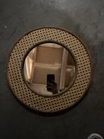 Spiegel met webbing rand, Ophalen of Verzenden, Nieuw, Glas, Brocante vintage