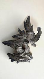 Vintage Brutalist wandsculptuur gips, Ophalen of Verzenden, Gebruikt