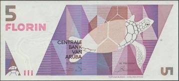 Aruba 5 florin 1990 aUNC p.6 (# 140) beschikbaar voor biedingen