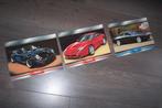 3 stuks foto,s /afbeeldingen DREAM CARS  afm ;28,5 x 21,3 cm, Ophalen of Verzenden, Gelezen