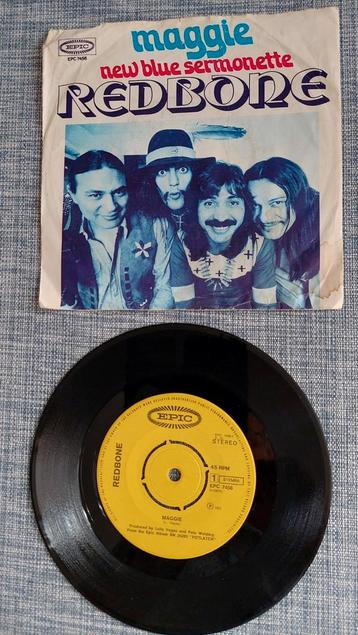 Single Redbone - Maggie  top40hit 1971 beschikbaar voor biedingen