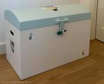 Speelgoedkist hout wit/mint - kinderkamer decoratie, Kinderen en Baby's, Kinderkamer | Commodes en Kasten, Ophalen