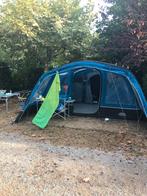 Opblaas Tent Vango Edoras 600XL Sky Blue (6 pers) Airbeams, Caravans en Kamperen, Ophalen, Gebruikt, Tot en met 6