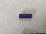 Lego steen 1x4 glitter transparant donker paars, Ophalen of Verzenden, Gebruikt, Losse stenen, Lego