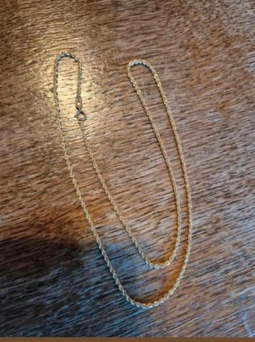 Gouden koord ketting , 18 karaat - nieuw beschikbaar voor biedingen