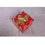 Christmas Santa Presents Red/Gold – Kado Hoogte 43 cm, Ophalen, HorecaBeelden, Nieuw, HorecaBeelden