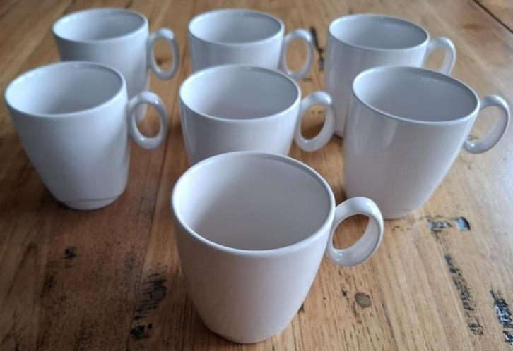 Nog 4 MOSA, Philips senseo mokjes, Huis en Inrichting, Keuken | Servies, Zo goed als nieuw, Overige typen, Effen, Ophalen of Verzenden