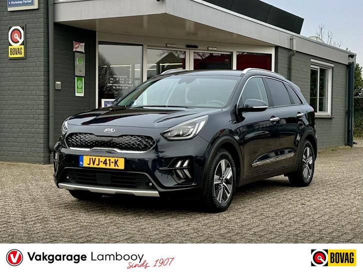 Kia Niro 1.6 GDi PHEV Plug in Hybride Navi Camera Leder Stoe, Auto's, Kia, Bedrijf, Te koop, Niro, ABS, Achteruitrijcamera, Adaptive Cruise Control