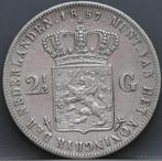 Rijksdaalder 1857 - 2 1/2 gulden 1857 Willem 3, Koning Willem III, Verzenden, Zilver, Losse munt