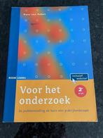 Nieuw boek: Voor het onderzoek, Ophalen of Verzenden, Nieuw, HBO, Hans van Keken