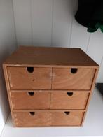 Ikea Moppe houten mini ladenkastje, Huis en Inrichting, Kasten | Ladekasten, Gebruikt, 1 of 2 laden, Minder dan 100 cm, 25 tot 50 cm