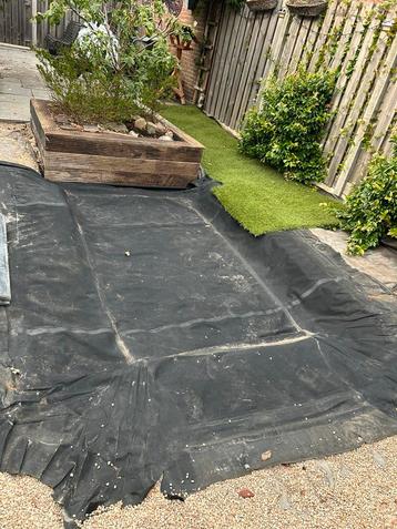 EPDM vijverfolie zwart beschikbaar voor biedingen