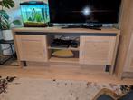 TV Meubel - Eiken Look, Ophalen, 100 tot 150 cm, Zo goed als nieuw, Eikenhout