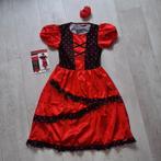 Jurk Spaanse danseres maat 140, Ophalen, Zo goed als nieuw, 134 t/m 140, Meisje