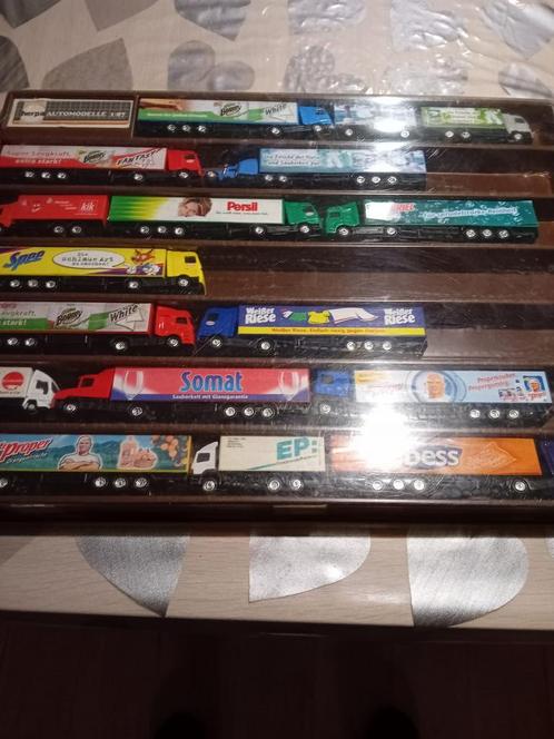 Reclame vrachtwagens 1:87, Hobby en Vrije tijd, Modelauto's | 1:87, Zo goed als nieuw, Bus of Vrachtwagen, Overige merken, Ophalen of Verzenden