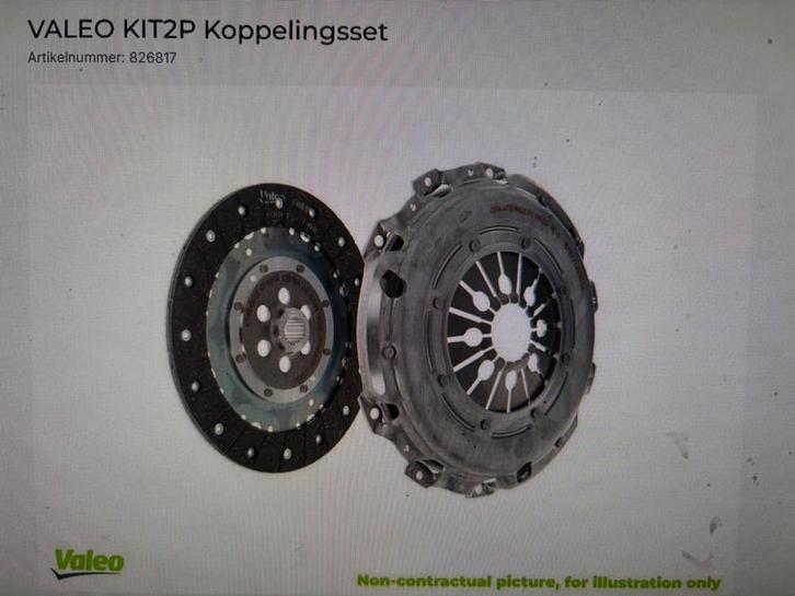 Valeo VAL 826817 koppelingsset Renault Twingo Clio 1.2 TCe, Auto-onderdelen, Motor en Toebehoren, Renault, Nieuw, Ophalen of Verzenden
