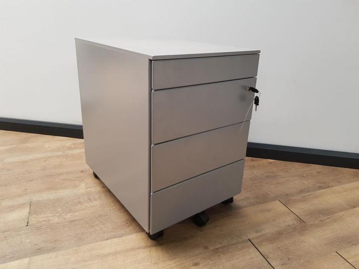 Metalen ladeblok + pennenlade (aluminium), Huis en Inrichting, Kasten | Ladekasten, Gebruikt, Minder dan 100 cm, Minder dan 50 cm