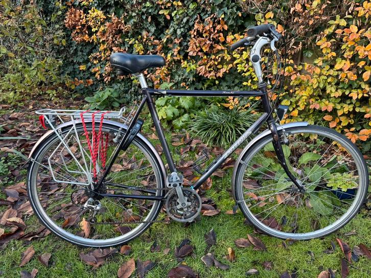 Gazelle 59 cm 21 gears, Fietsen en Brommers, Fietsen | Heren | Herenfietsen, Gebruikt, Giant, 53 tot 57 cm, Versnellingen, Ophalen
