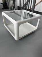 Space Age coffee table van Peter Ghyczy, Huis en Inrichting, Gebruikt, 50 tot 100 cm, Vierkant, Glas