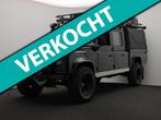 Land Rover Defender 2.4 TD 130" S Crew Cab *OVERLANDER* Airc, Auto's, Euro 5, Stof, Gebruikt, 4 cilinders
