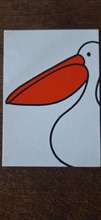 ansichtkaart Dick Bruna - Pelikaan - 1980 ongelopen, Ophalen of Verzenden, 1980 tot heden, Ongelopen, Kinderen