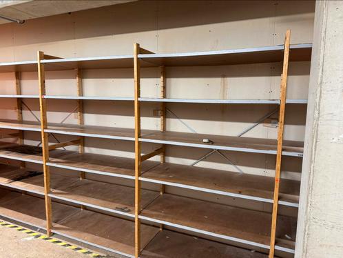 Bryunzeel houten stelling 60x120cm per stuk, Huis en Inrichting, Kasten | Stellingkasten, Gebruikt, Ophalen