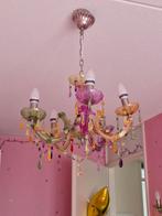 Gekleurde kroonluchter (hanglamp), Kinderen en Baby's, Gebruikt, Wanddecoratie, Ophalen