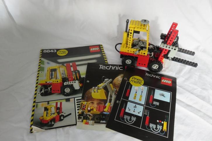 Technisch lego set 8843 Fork-Lift Truck, Kinderen en Baby's, Speelgoed | Duplo en Lego, Gebruikt, Lego, Complete set, Ophalen of Verzenden