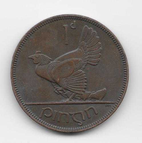 Ierland 1 penny 1935 KM# 3, Postzegels en Munten, Munten | Europa | Niet-Euromunten, Losse munt, Overige landen, Verzenden