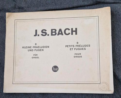 Bach: 8 kleine Präludien und Fugen für Orgel. (Hug, Zurich), Muziek en Instrumenten, Bladmuziek, Gebruikt, Artiest of Componist