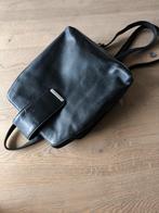 Leren rugzakje merk Fossil zwart, Ophalen of Verzenden, Zo goed als nieuw, Zwart, Schoudertasje