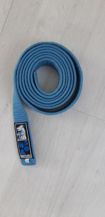 judoband blauw van matsuru maat 260 als nieuw beschikbaar voor biedingen