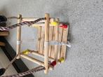 Houten schommel, Kinderen en Baby's, Speelgoed | Buiten | Speeltoestellen, Ophalen, Zo goed als nieuw, Schommel