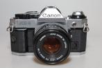 Canon AE-1 Program + service + nieuwe seals, Audio, Tv en Foto, Fotocamera's Analoog, Ophalen of Verzenden, Refurbished, Spiegelreflex