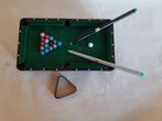 Miniatuur pooltafel - ZGAN - in originele verpakking, Een of twee spelers, Ophalen of Verzenden, Zo goed als nieuw