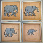 Rolf groeipuzzel van de olifant.  ( 4 lagen), Ophalen of Verzenden