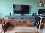 Mooie woonkamerset houtlook, Huis en Inrichting, Complete inboedels, Ophalen