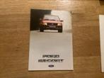 Ford Escort MK3 Brochure 1982 met prijslijst, Ophalen of Verzenden, Gelezen, Ford